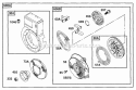Blower Hsg Rewind Assy Diagram and Parts List for  Briggs and Stratton Engine